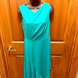 Teal Sleeveless Dress